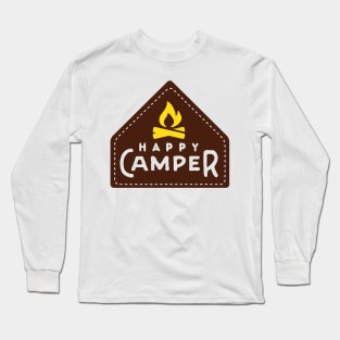 HAPPY CAMPER Long Sleeve T-Shirt